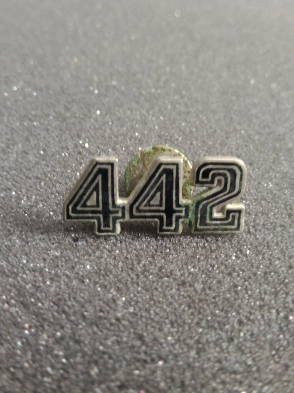 Oldsmobile 442 Car Emblem Pin Tie Tack Lapel Pin Vintage 1964 General Motors